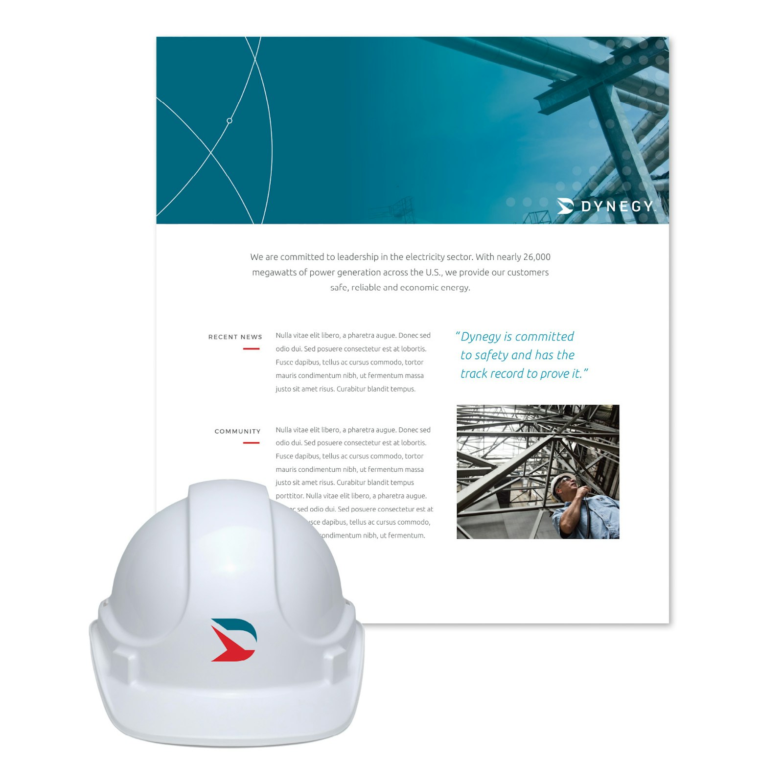 Dynegy Hard Hat