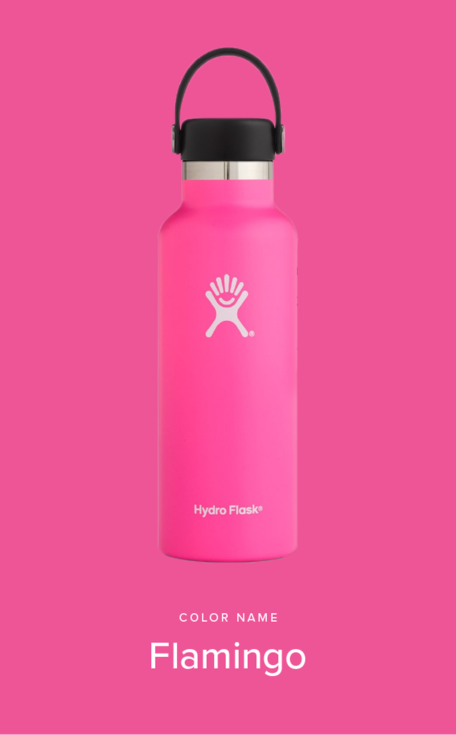 hot liquid in hydro flask