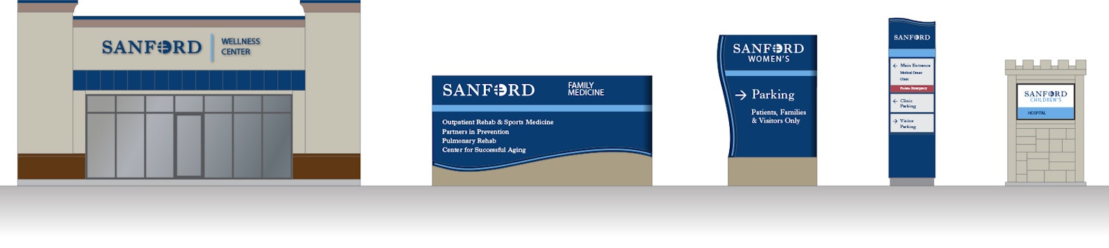 Sandford signage