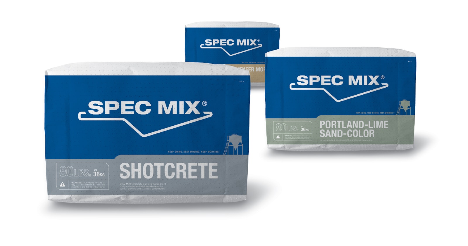 Specmix bags outline